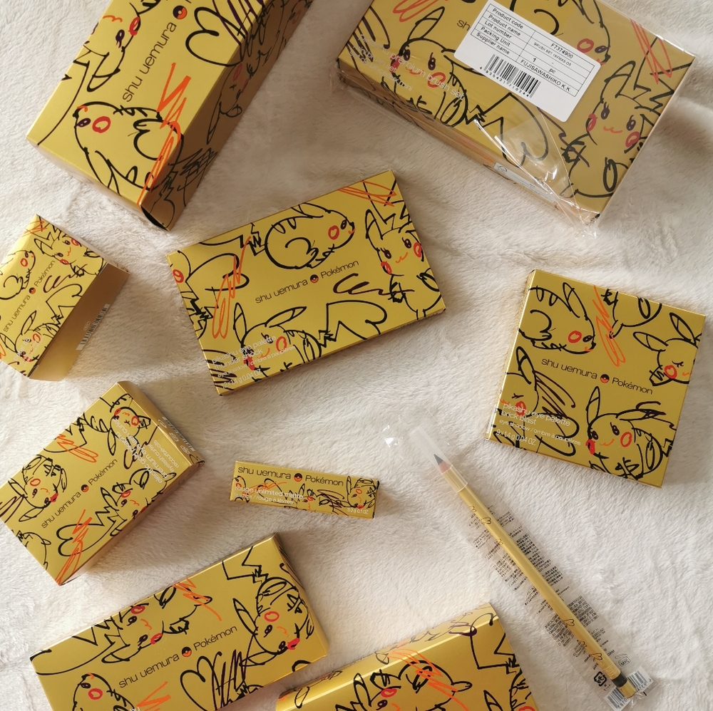 Shu Uemura Pikachu Collection